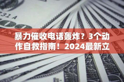 北京暴力催收电话轰炸？3个动作自救指南！2024最新立案标准全解析