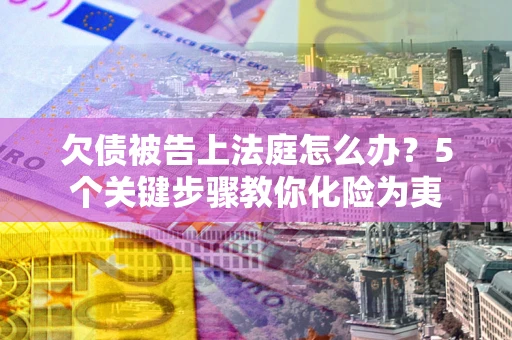 北京欠债被告上法庭怎么办？5个关键步骤教你化险为夷